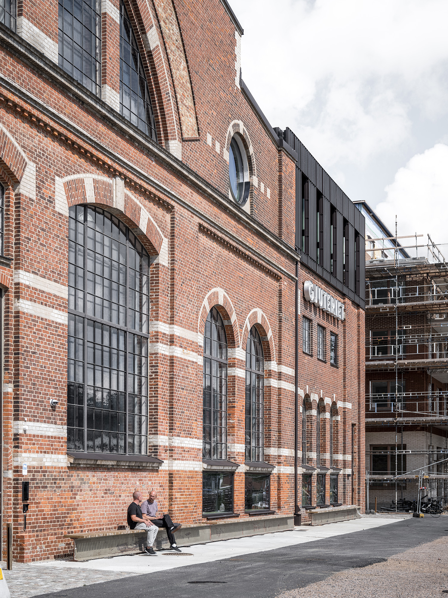 exteriör från gjuteriet i varvsstaden