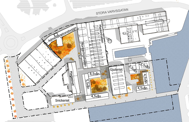 detaljplan över varvsstaden